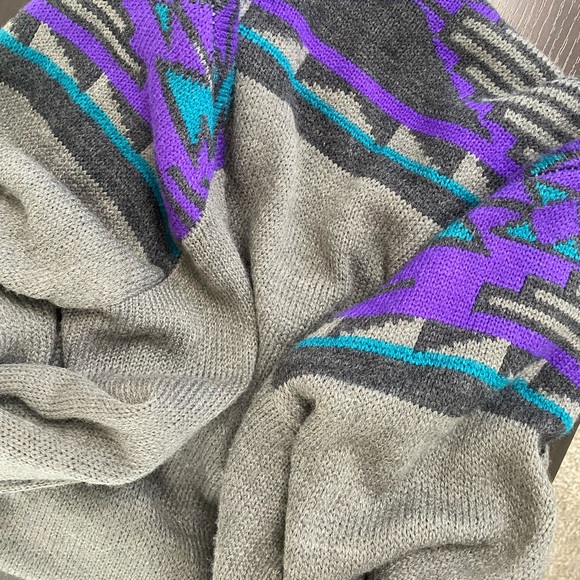 Tribal Detailed Cardigan - Picture 1 of 5